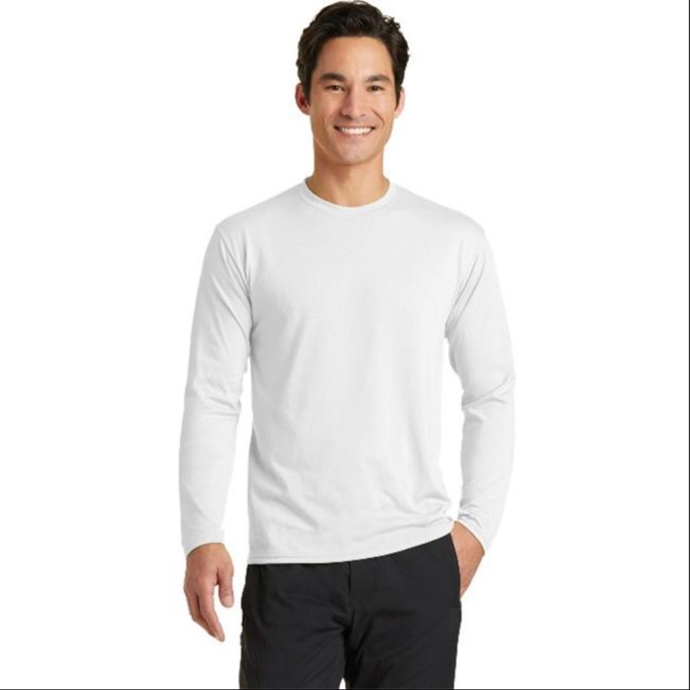 Long Sleeve Performance Blend Tee
